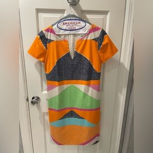 Trina Turk colorful women’s dress size 8